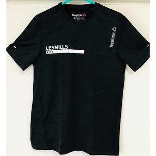リーボック(Reebok)のLESMILLS メンズTシャツ （黒）(Tシャツ/カットソー(半袖/袖なし))