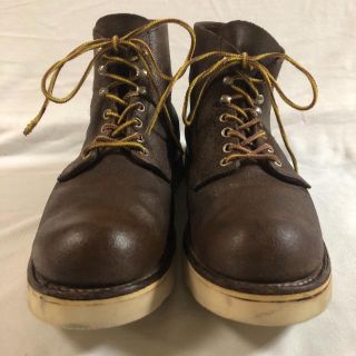 レッドウィング(REDWING)の美品 レッドウィング プレーントゥ ８１８１(ブーツ)