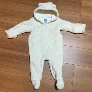 ベビーギャップ(babyGAP)の『専用』70 もこもこシロクマさん カバーオール(カバーオール)