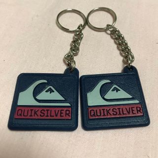 クイックシルバー(QUIKSILVER)の★☆新品・セール！☆QUIKSILVERキーホルダー2つセット※ベタつきあり★(サーフィン)