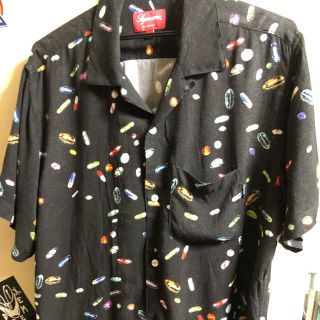 週末値下げ★supreme  pills rayon shirt  黒