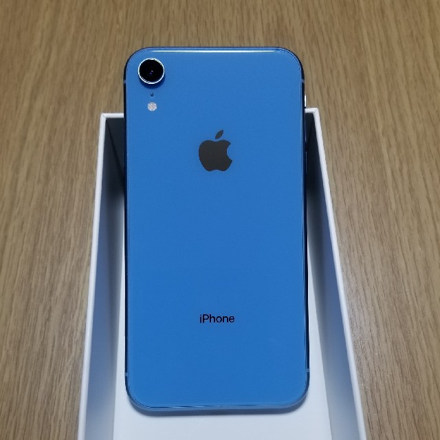 iPhone XR 64GB SIMフリー 美品 付属品完備スマートフォン本体