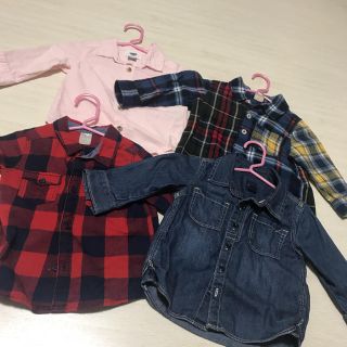 ベビーギャップ(babyGAP)のシャツ 4点セット(シャツ/カットソー)