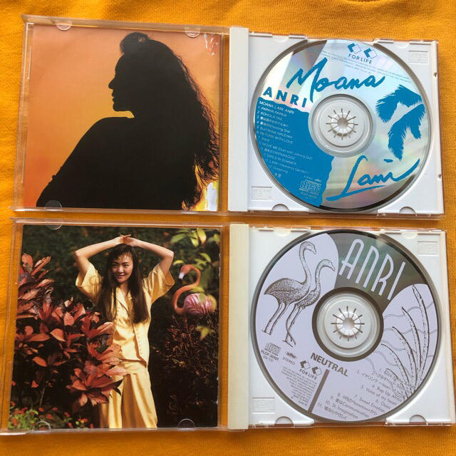   杏里  Moana Lani /NEUTRAL アルバム2枚セット販売 エンタメ/ホビーのCD(ポップス/ロック(邦楽))の商品写真