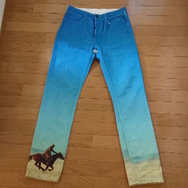 Calvin Klein(カルバンクライン)のCalvin Klein jeans 転写 デニム パンツ メンズのパンツ(デニム/ジーンズ)の商品写真