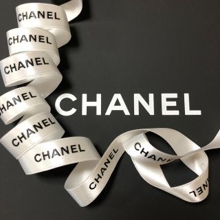 シャネル(CHANEL)のCHANEL♡リボン(生地/糸)