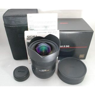 シグマ(SIGMA)のニコン用 12-24mm F4.5-5.6 II DG HSM 元箱付属一式(レンズ(ズーム))