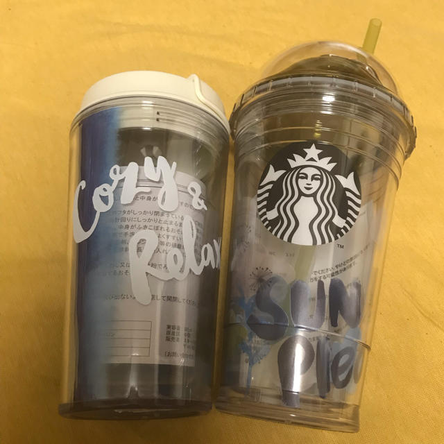 Starbucks Coffee(スターバックスコーヒー)の【総額3672円】スターバックス タンブラー 2点セット インテリア/住まい/日用品のキッチン/食器(タンブラー)の商品写真