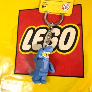 レゴ(Lego)のLEGO 着ぐるみ キーホルダー キーリング サメ男 人気 レア(キーホルダー)