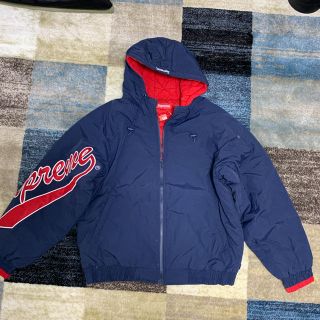 シュプリーム(Supreme)のSupreme baseball jacket M navy 新品(ブルゾン)