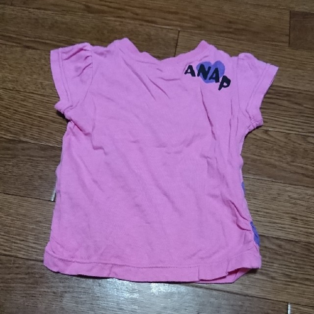 ANAP Kids(アナップキッズ)のANAP Tシャツセット キッズ/ベビー/マタニティのキッズ服女の子用(90cm~)(Tシャツ/カットソー)の商品写真