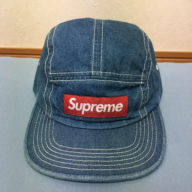 シュプリーム  supreme camp cap denim