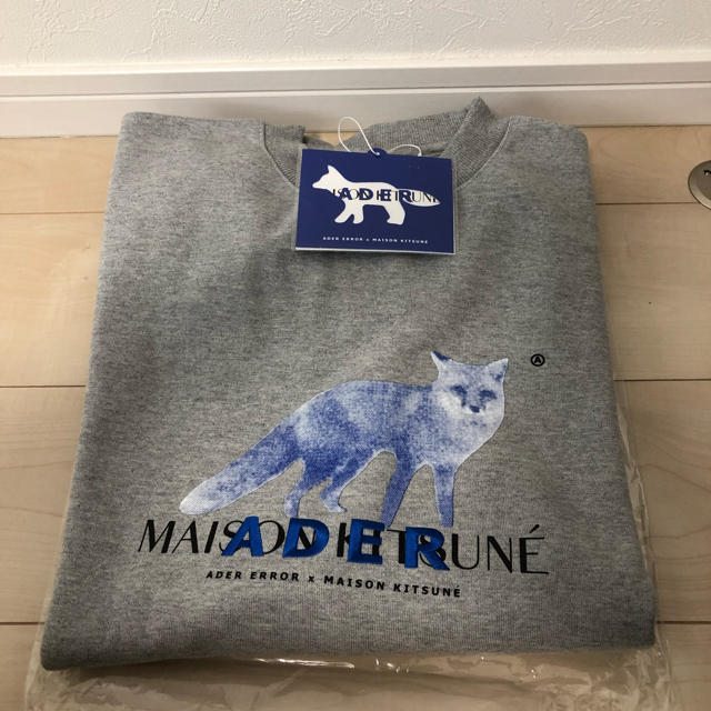 adererror maison kitune コラボ スウェットシャツ