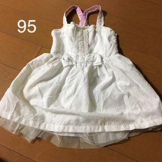 ニシマツヤ(西松屋)のワンピース レース 95 子供服 女の子(ワンピース)