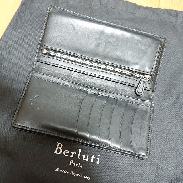 超希少 革の宝石 ベルルッティ クロコダイル長財布 ベネチアンレザー