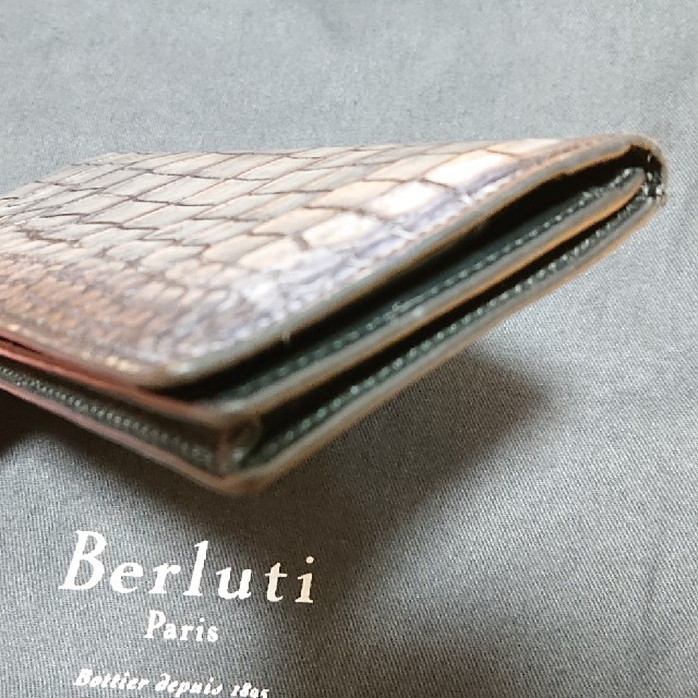 超希少 革の宝石 ベルルッティ クロコダイル長財布 ベネチアンレザー 超希少 革の宝石 ベルルッティ クロコダイル長財布 ベネチアンレザー