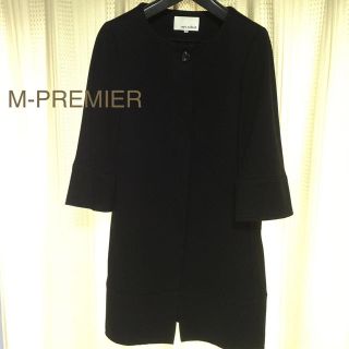 エムプルミエ(M-premier)の専用 美品M-PREMIER七分袖コート(トレンチコート)