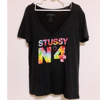 ステューシー(STUSSY)のSTUSSY レディースTシャツ(Tシャツ(半袖/袖なし))