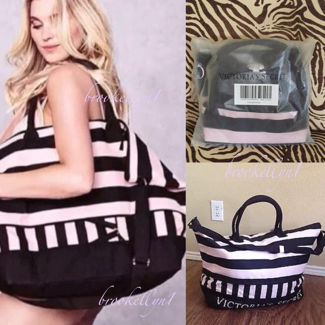 Victoria's Secret(ヴィクトリアズシークレット)のヴィクシー♡新作ビッグボストンバッグ レディースのバッグ(スーツケース/キャリーバッグ)の商品写真