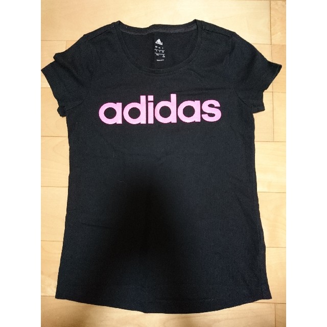 adidas(アディダス)のadidas キッズTシャツ 150cm キッズ/ベビー/マタニティのキッズ服女の子用(90cm~)(Tシャツ/カットソー)の商品写真