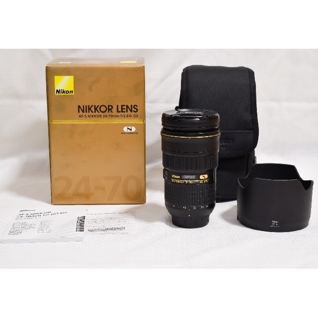 【美品】Nikon AF-S NIKKOR 24-70mm f/2.8G ED038m最大撮影倍率