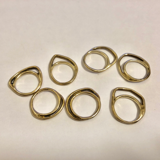 IOSSELLIANI リング ゴールドの通販 by mochi's shop