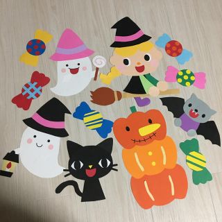 壁面♡ハロウィン♡ファイルなし(型紙/パターン)