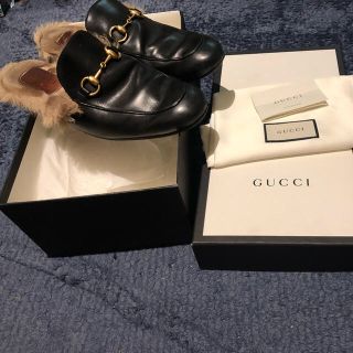 グッチ(Gucci)のGUCCI プリンスタウン 9 27cm ローファー(サンダル)