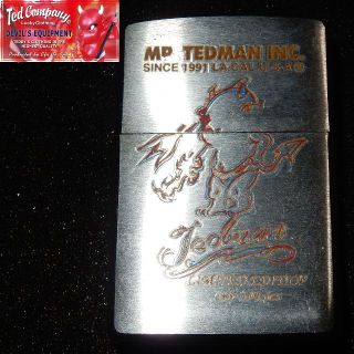 テッドマン(TEDMAN)の超限定生産 TEDMAN'S| テッドマン  ZIPPO(タバコグッズ)