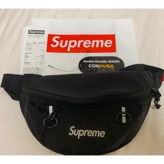 シュプリーム(Supreme)のSupreme waist bag 19ss black(ボディーバッグ)