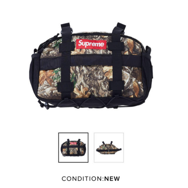 supreme waist bag camo 2019fw  新品未使用品