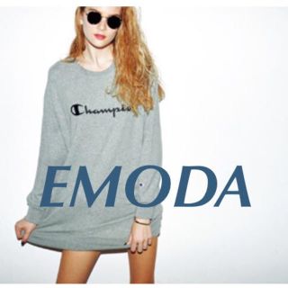 エモダ(EMODA)のEMODA X champion(ひざ丈ワンピース)