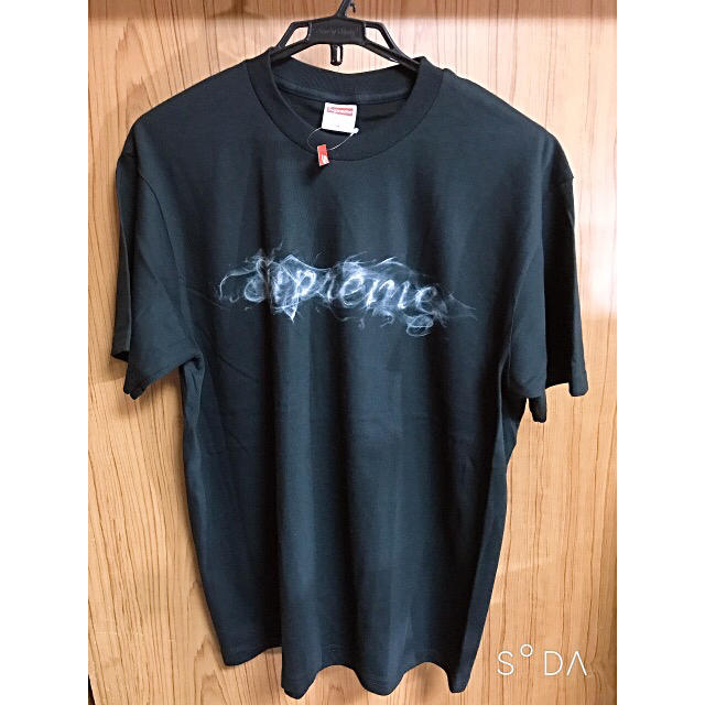 supreme smoke tee ブラック Mトップス