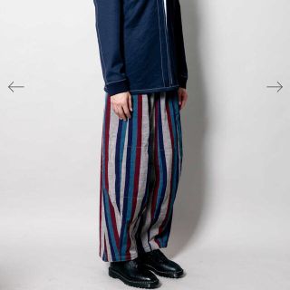 美品 NEEDLES 19ss H.D. Pant - Aizu-Tsumugi