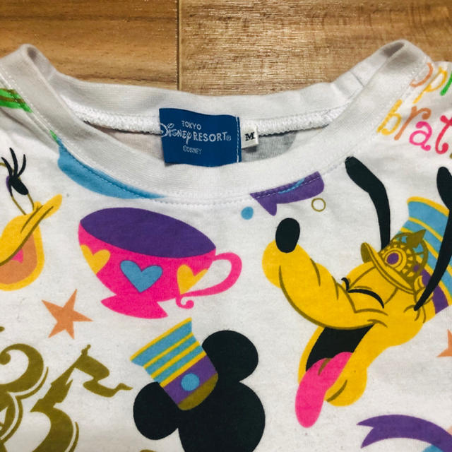 Disney(ディズニー)のディズニーリゾート 35周年 総柄 Tシャツ メンズのトップス(Tシャツ/カットソー(半袖/袖なし))の商品写真