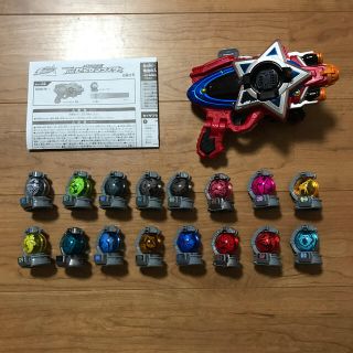 バンダイ(BANDAI)の宇宙戦隊キュウレンジャー DXセイザブラスター キュータマ16個付き(特撮)