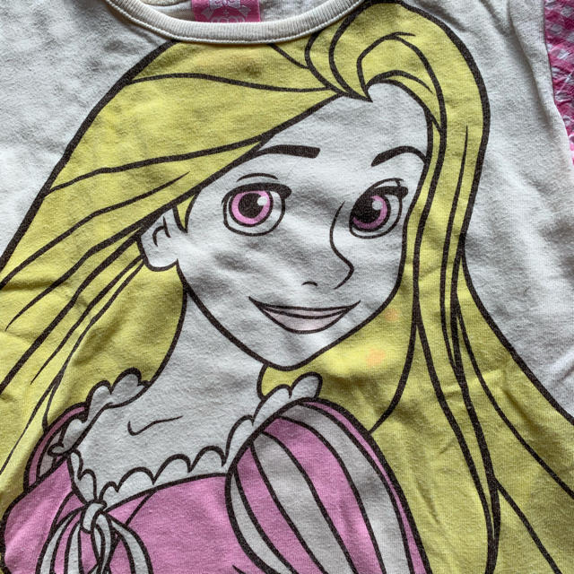 BABYDOLL(ベビードール)のラプンツェル  セットアップ  110㎝ キッズ/ベビー/マタニティのキッズ服女の子用(90cm~)(Tシャツ/カットソー)の商品写真