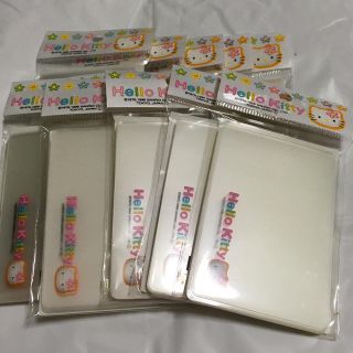 ハローキティ(ハローキティ)のHello kitty パウチ（定期券サイズ）(ファイル/バインダー)