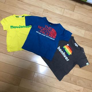 ザノースフェイス(THE NORTH FACE)のベビーTシャツ3枚セット(Tシャツ/カットソー)