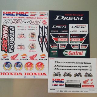 ホンダ(ホンダ)の★HONDA・DREAM・HRC ステッカー★プチおまけファイル(ステッカー)