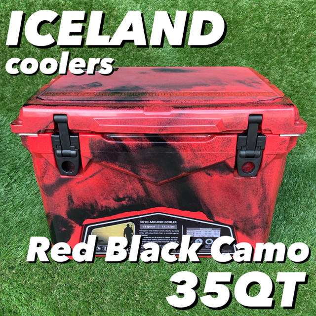 レア色 アイスランドクーラーボックス 35QT ICELAND coolerサンド