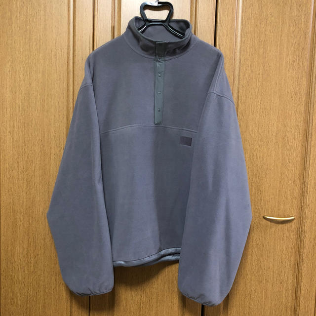 yokosakamotostein | OVER SLEEVE SLASH FLEECE TOP