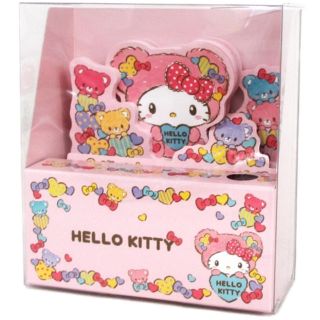 ハローキティ(ハローキティ)の【新品・未使用】ハローキティ❤︎メモセット❤︎ピンク❤︎(ノート/メモ帳/ふせん)