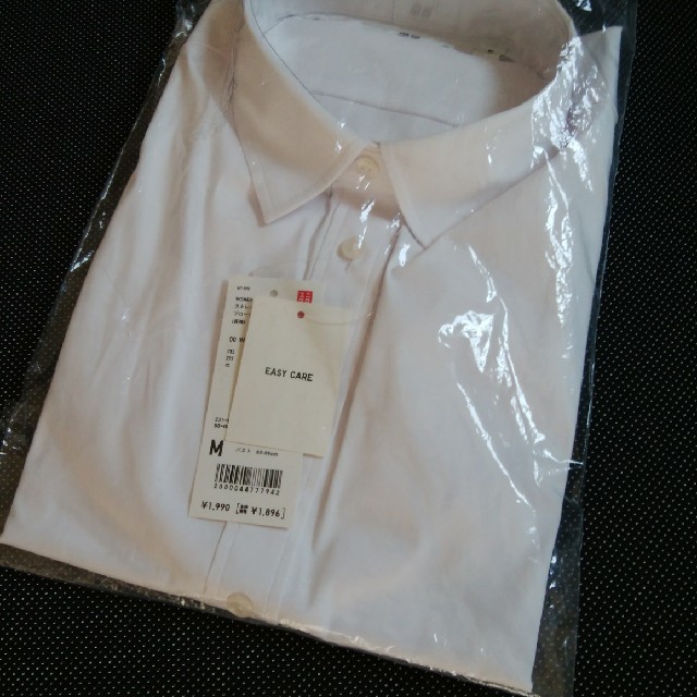 UNIQLO(ユニクロ)のユニクロ ストレッチブロードシャツ M カッターシャツ レディースのトップス(シャツ/ブラウス(長袖/七分))の商品写真