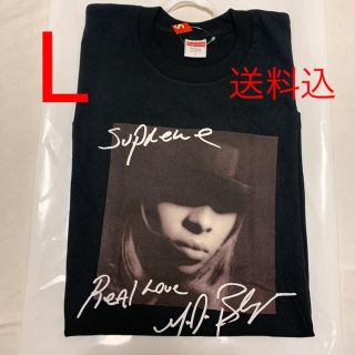 シュプリーム(Supreme)のsupreme Mary J. Blige tee 黒 Lサイズ(Tシャツ/カットソー(半袖/袖なし))