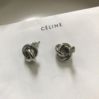 セリーヌ(celine)のシルバー入荷！インポート  ピアス  フープピアス  シルバー  三連(ピアス)