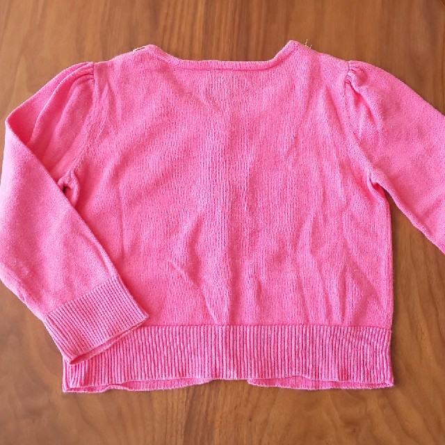 babyGAP(ベビーギャップ)のbaby GAP 90㎝ カーディガン ピンク 長袖 キッズ/ベビー/マタニティのキッズ服女の子用(90cm~)(カーディガン)の商品写真