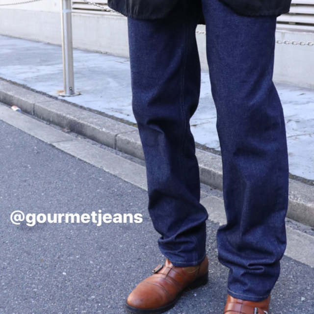 SUNSEA(サンシー)のgourmet jeans (グルメジーンズ) TYPE-1 straight メンズのパンツ(デニム/ジーンズ)の商品写真