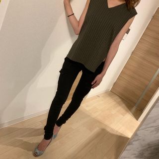 ムルーア(MURUA)のMURUA レギンスパンツ♡カーゴパンツ ブラック EMODA moussy(その他)