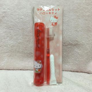 ハローキティ(ハローキティ)の【新品・未使用】ハローキティ❤︎歯ブラシ❤︎(歯ブラシ/歯みがき用品)